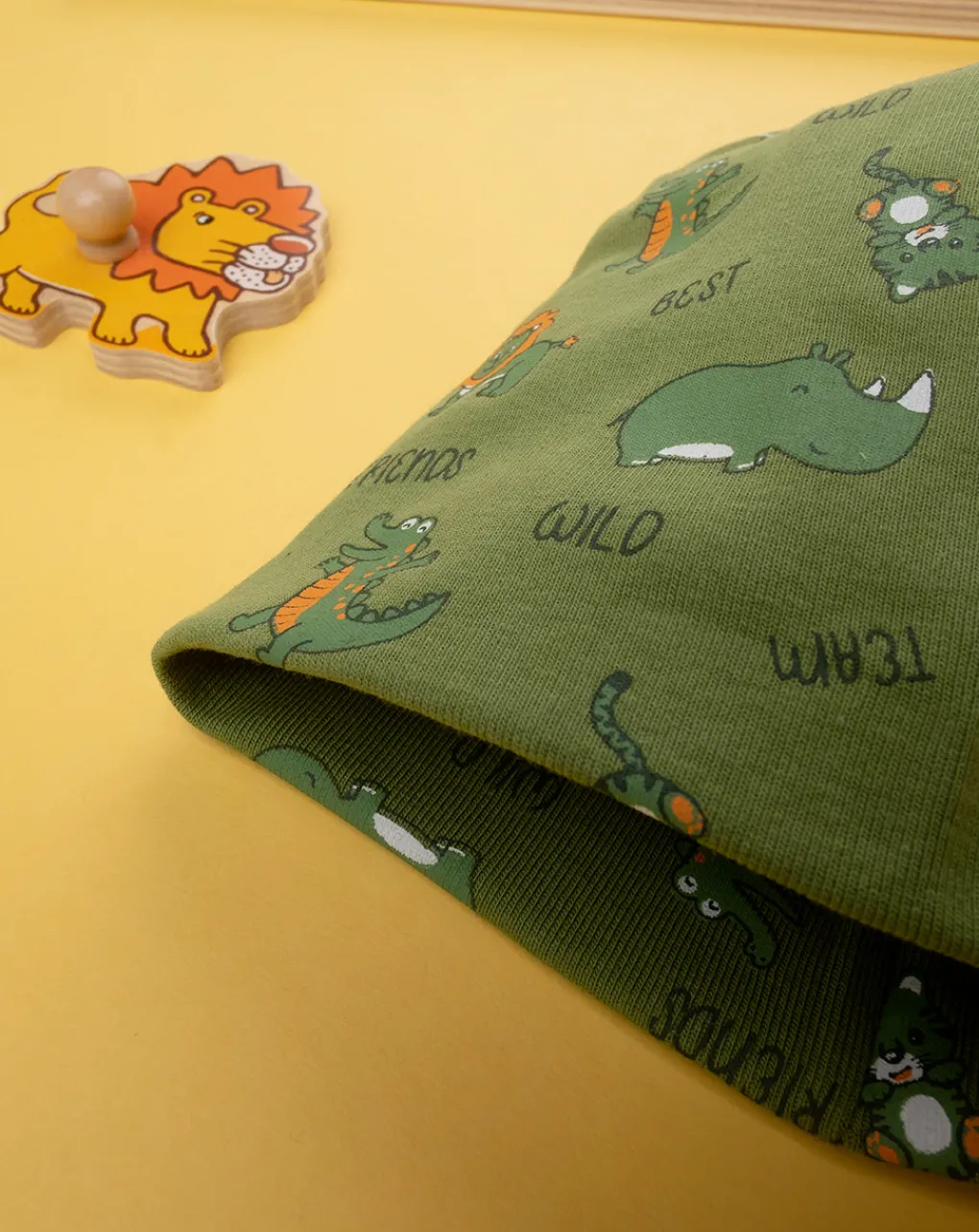 Prenatal Cappelli E Accessori-Cappello Jersey Bimbo Verde