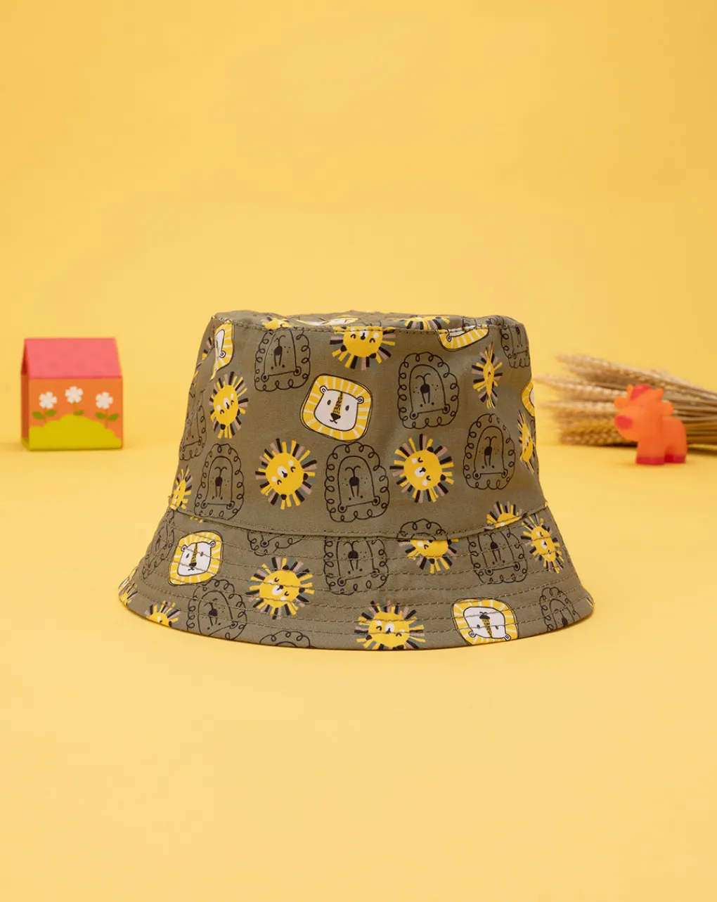 Prenatal Cappelli E Accessori-Cappello Pescatore Bimbo Giungla