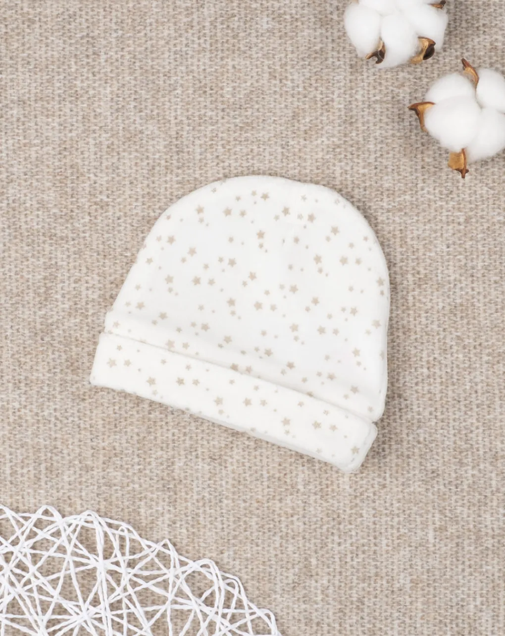 Prenatal Prematuri-Cappello Unisex "Stelline”