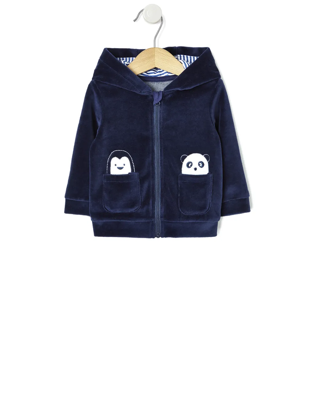 Prenatal Cardigan-Cardigan Con Cappuccio