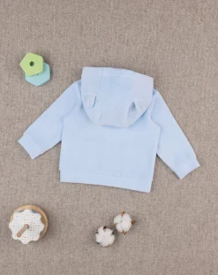 Prenatal Giubbotti E Piumini-Cardigan Neonato Con Cappuccio In Ciniglia