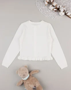 Prenatal Felpe E Maglioni-Cardigan Tricot Bimba Panna