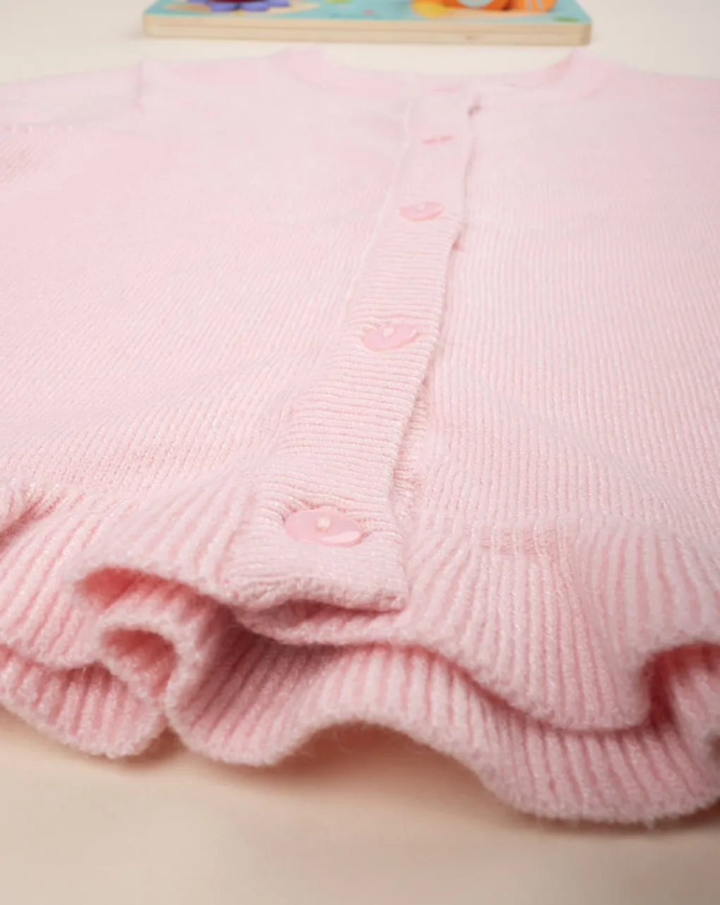 Prenatal Maglioni E Cardigan-Cardigan Tricot Bimba Rosa