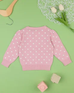 Prenatal Maglioni E Cardigan-Cardigan Tricot Bimba Rosa