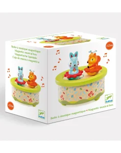 Djeco Giostrine E Carillon Neonato-Carillon Magnetico In Legno Friends Melody -