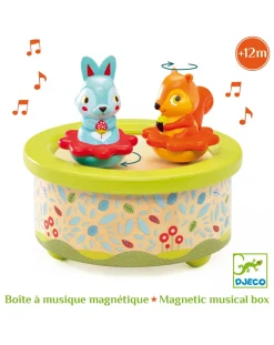 Djeco Giostrine E Carillon Neonato-Carillon Magnetico In Legno Friends Melody -