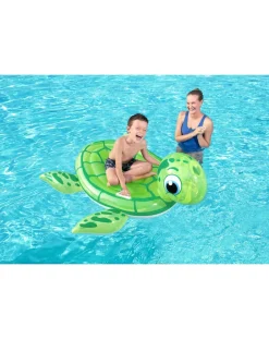 Bestway Secchielli E Giochi Mare-Cavalcabile Tartaruga Con Maniglie 140X140 Cm -