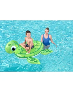 Bestway Secchielli E Giochi Mare-Cavalcabile Tartaruga Con Maniglie 140X140 Cm -