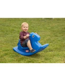 Little tikes Altalene E Dondoli-Cavallo A Dondolo Blu -