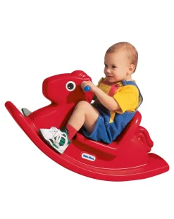 Little tikes Altalene E Dondoli-Cavallo A Dondolo Rosso