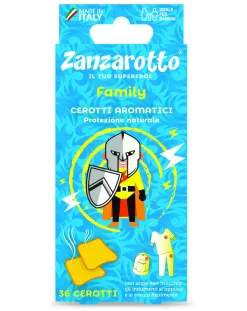 Zanzarotto Antizanzare-Cerotto Aromatico Prevenzione 36 Pezzi