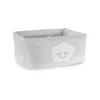 Picci Complementi D'Arredo-Cestino Portacose Rivestito Nuvola Grigio -