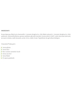 MAMA NATURA Primi Dentini-Chamodent Baby Gel Schwabe -
