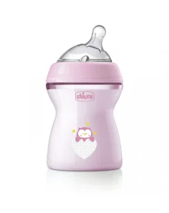 Chicco Biberon-- Biberon Naturalfeeling Bimba2M+250 Mlflusso Medio
