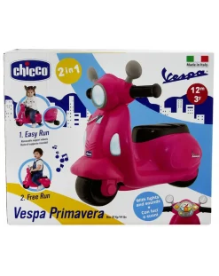 Chicco Cavalcabili E Primi Passi-- Cavalcabile Vespa Primavera Rosa