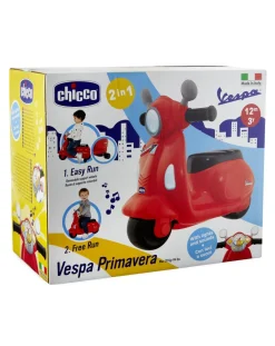 Chicco Cavalcabili E Primi Passi-- Cavalcabile Vespa Primavera Rosso