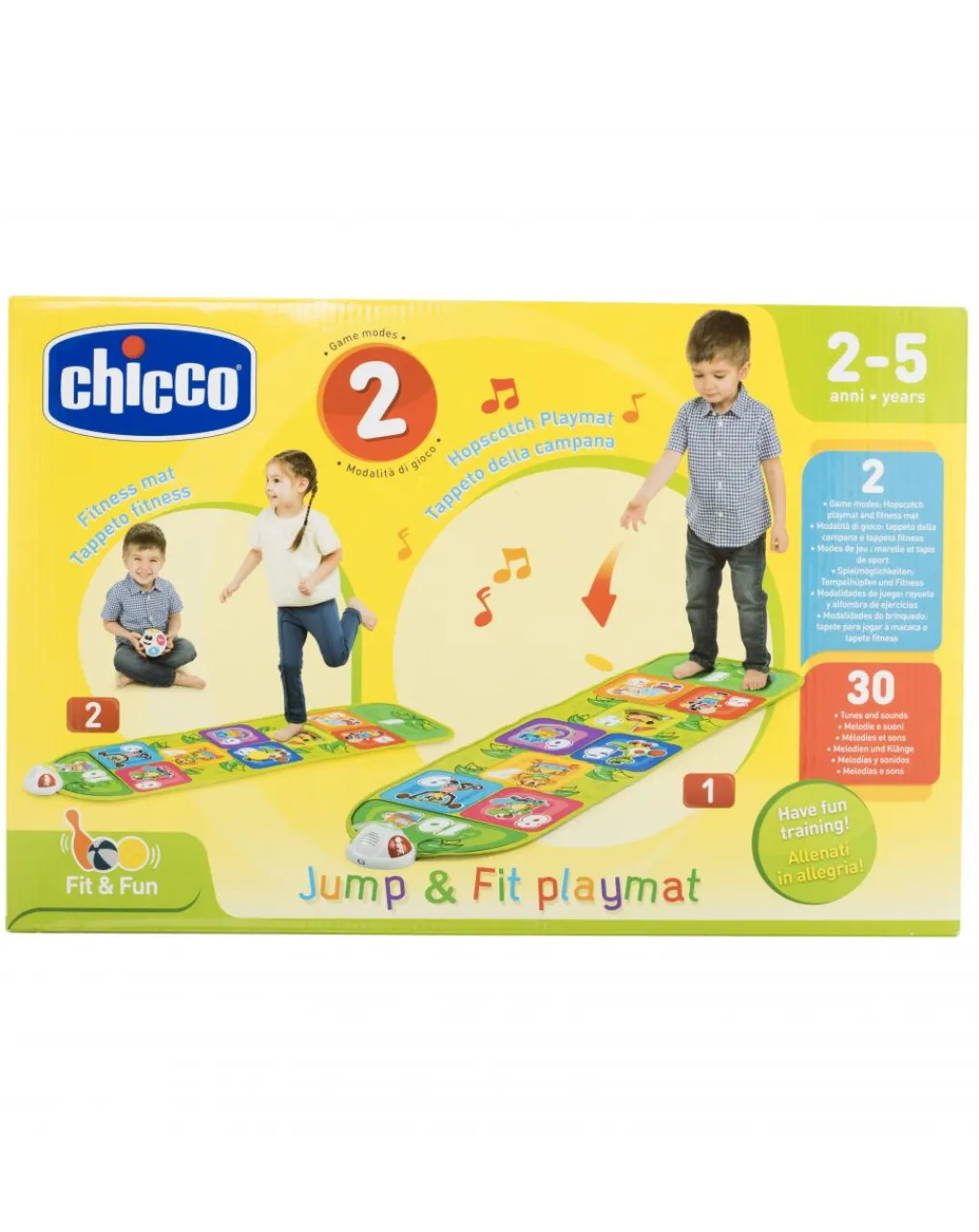 Chicco Giochi Interattivi E Prescolari-- Gioco Sportivo Tappeto Musicale Jump&Fit