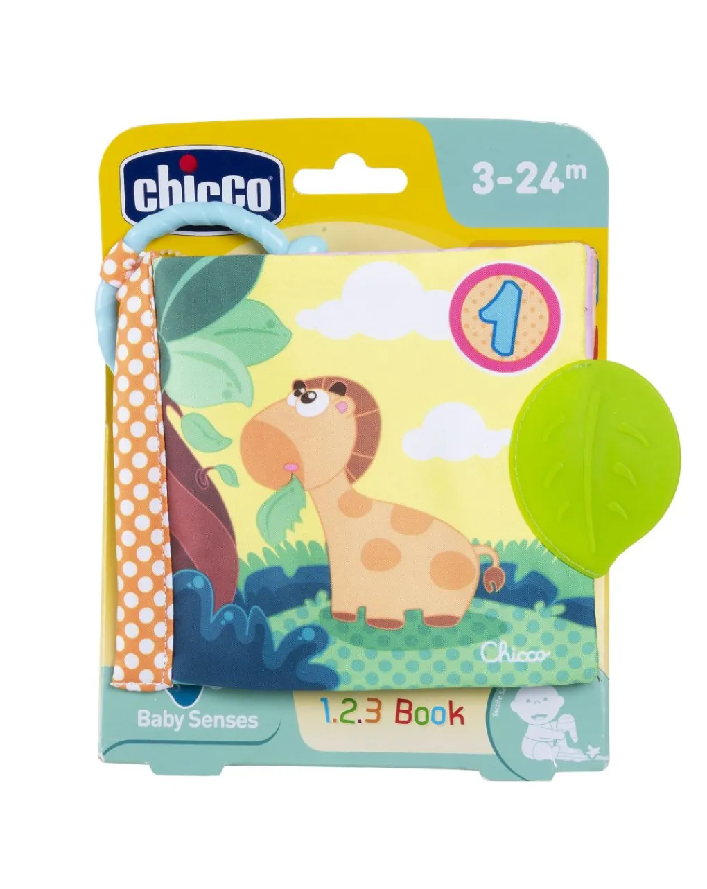 Chicco Giochi Primi Mesi-- Primo Gioco Libretto Soft 1-2-3