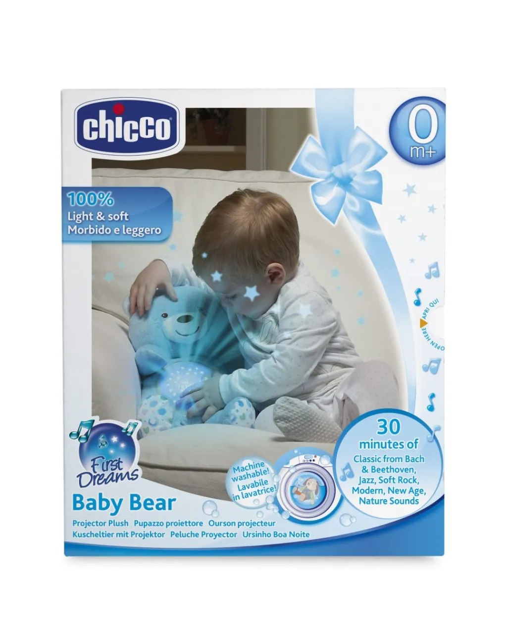 Chicco Giostrine E Carillon Neonato-- Pupazzo Baby Bear
