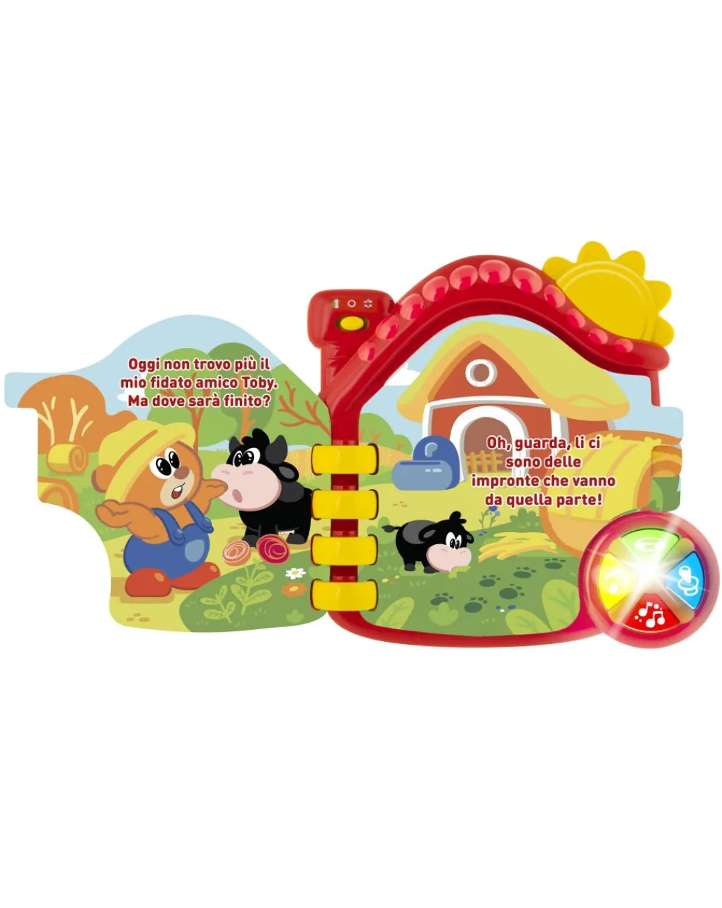 Chicco Giochi Primi Mesi-Abc Libretto Parlante Della Fattoria