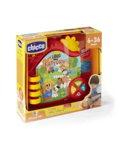 Chicco Giochi Primi Mesi-Abc Libretto Parlante Della Fattoria