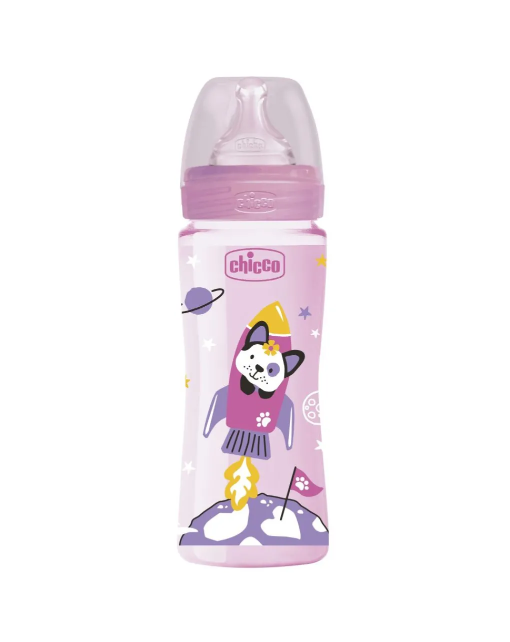 Chicco Biberon-Biberon Benessere 330Ml - Flusso Veloce