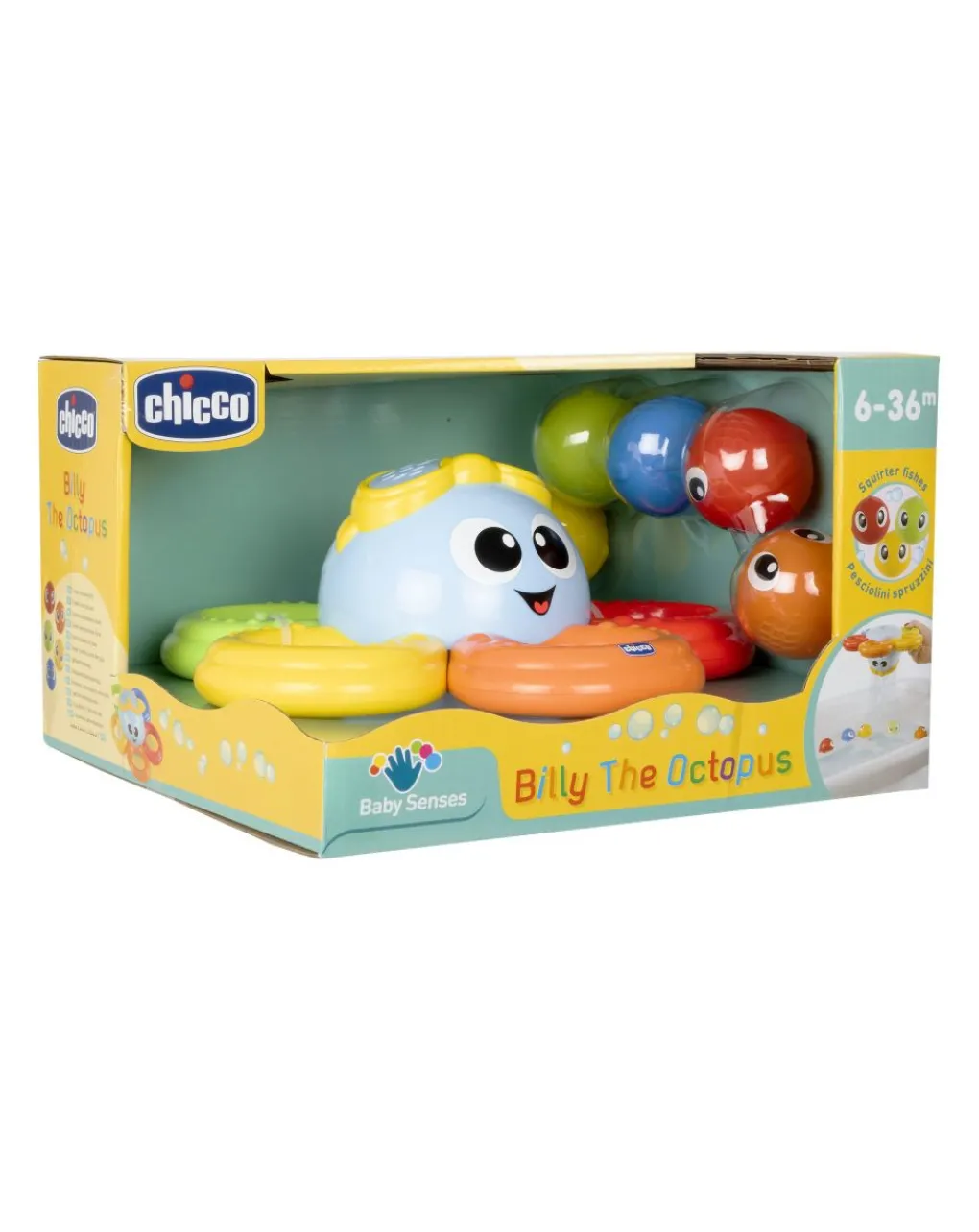 Chicco Giochi Primi Mesi-Billy Il Polpo