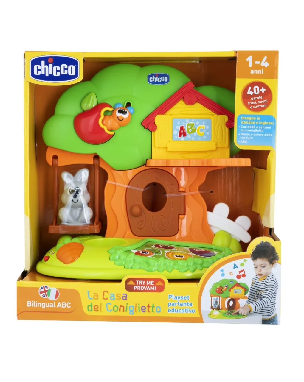 Chicco Giochi Interattivi E Prescolari-Casa Del Coniglietto