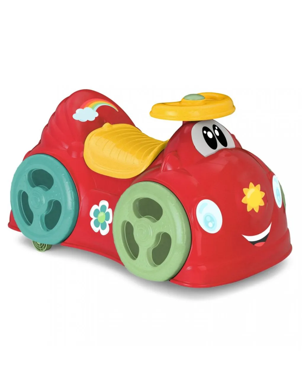 Chicco Cavalcabili E Primi Passi-Cavalcabile All Around Rosso Eco+