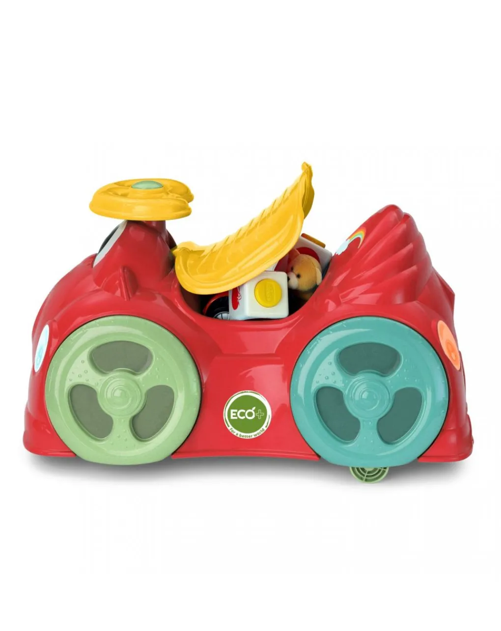 Chicco Cavalcabili E Primi Passi-Cavalcabile All Around Rosso Eco+