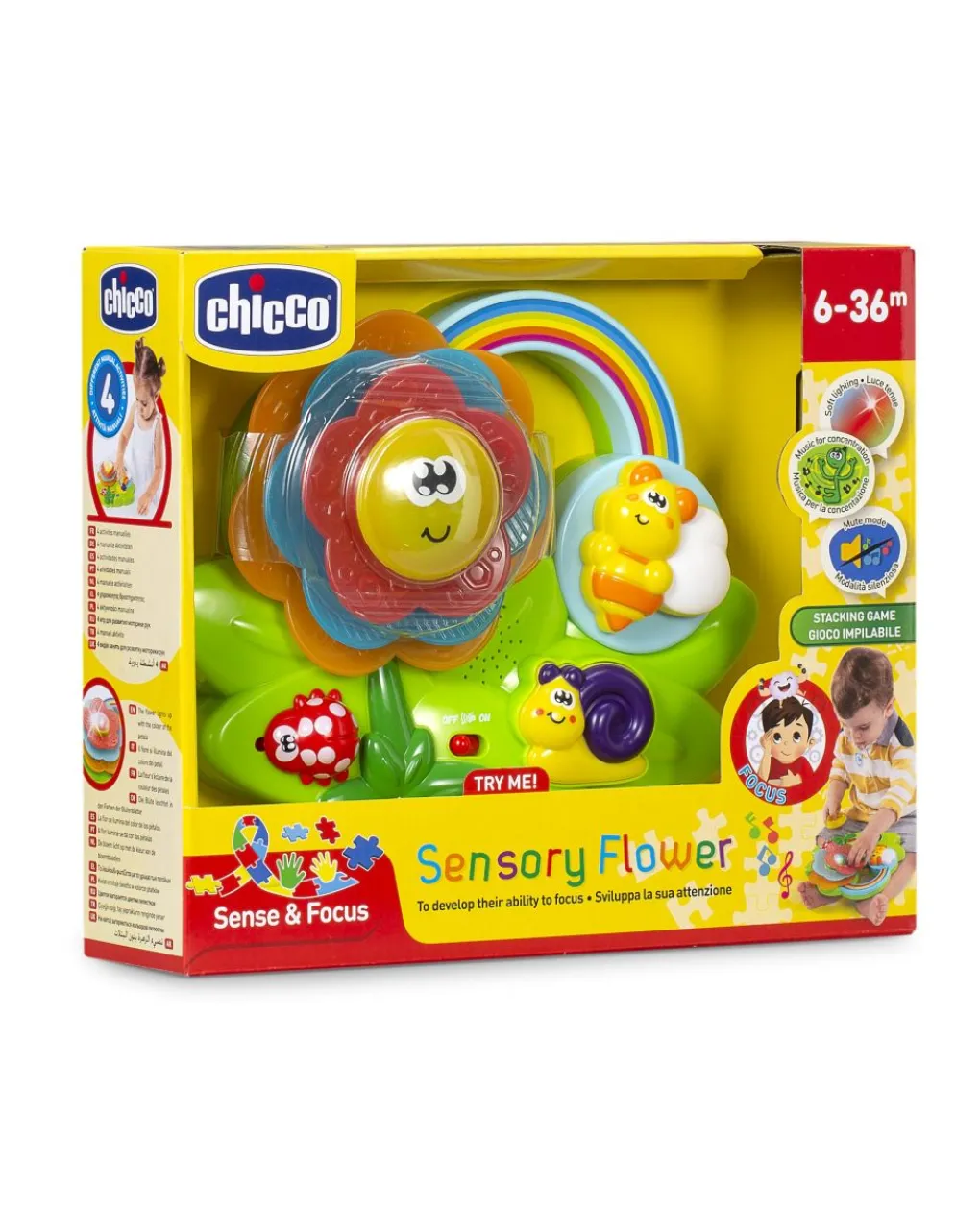 Chicco Giochi Interattivi E Prescolari-Fiore Sensoriale