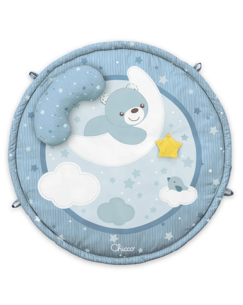Chicco Palestrine E Tappeti Gioco-3In1 Palestrina Dei Colori Azzurro