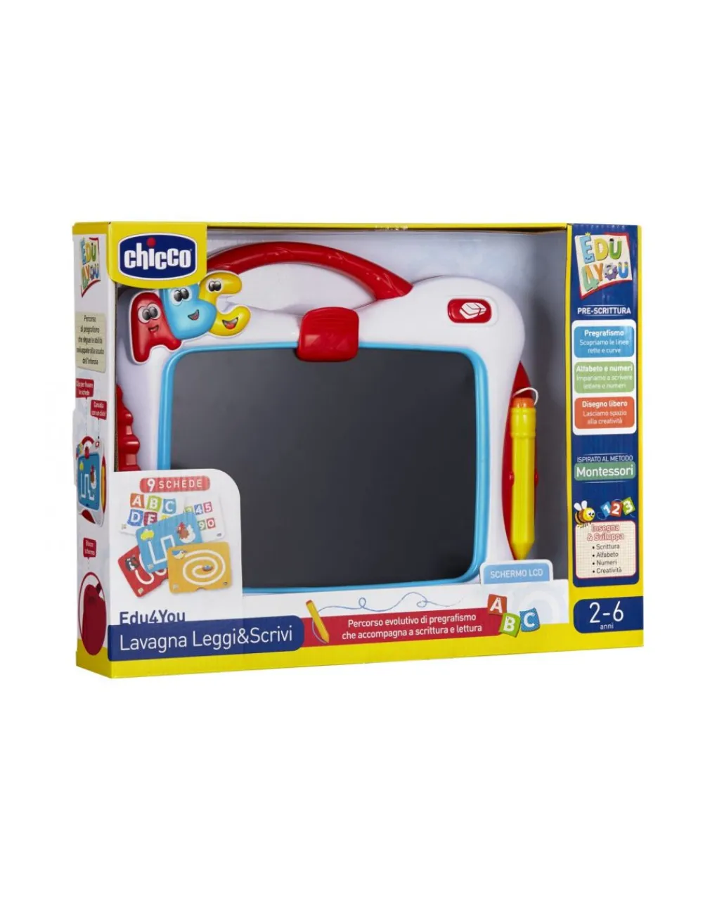 Chicco Giochi Interattivi E Prescolari-Lavagna Leggi & Scrivi