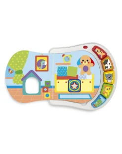 Chicco Giochi Primi Mesi-Libretto La Casa Dei Cuccioli