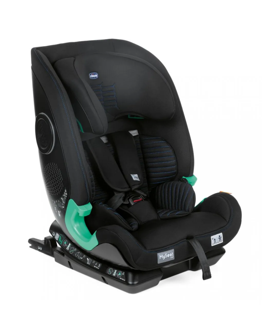 Chicco Gruppo 36 Kg-My Seat I-Size Air Black Air