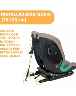 Chicco Gruppo 36 Kg-My Seat I-Size Desert Taupe