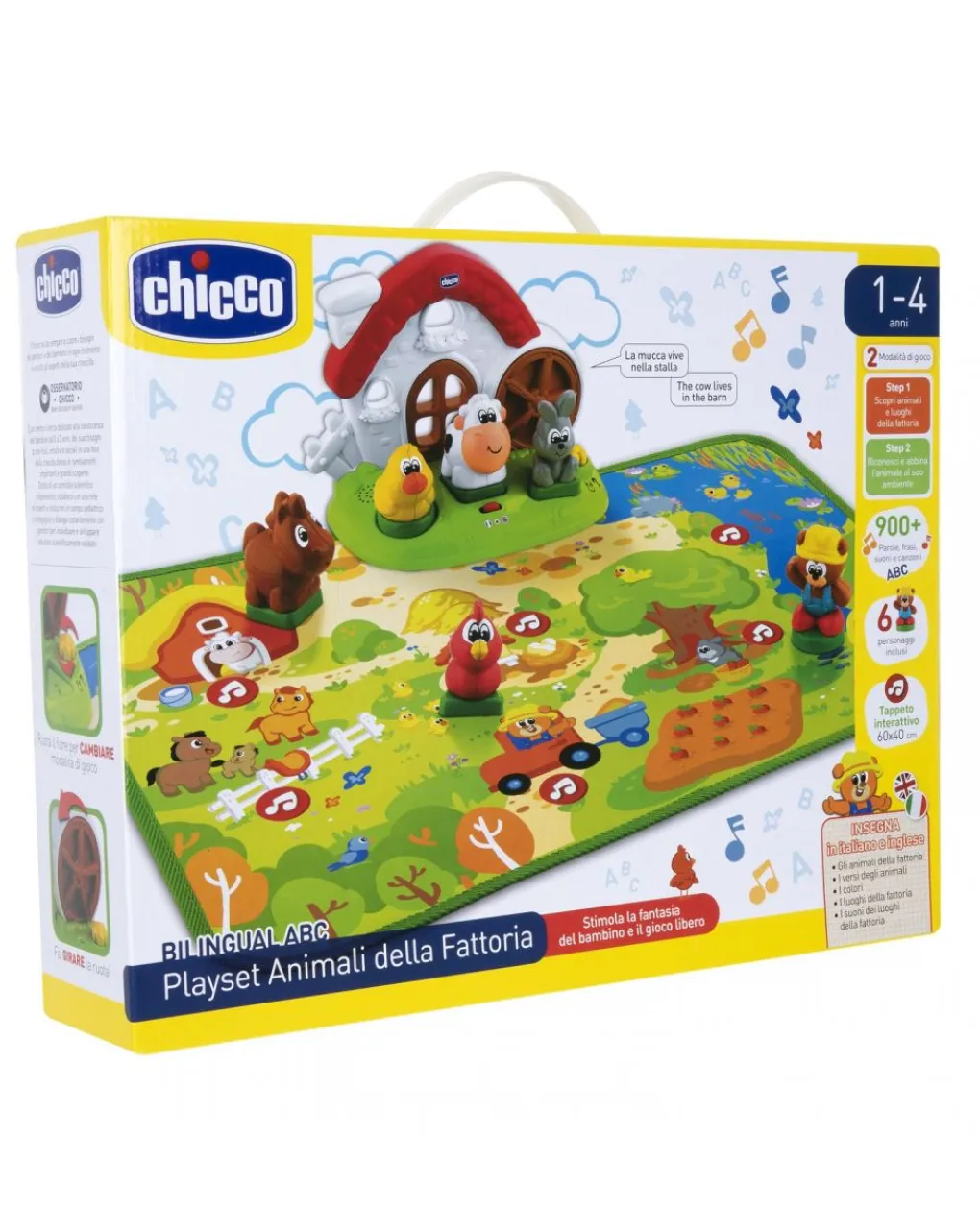 Chicco Giochi Interattivi E Prescolari-Playset Animali Della Fattoria