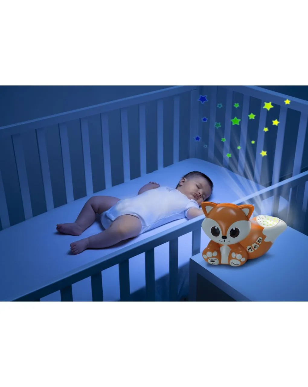Chicco Giostrine E Carillon Neonato-Proiettore Foxy La Volpe