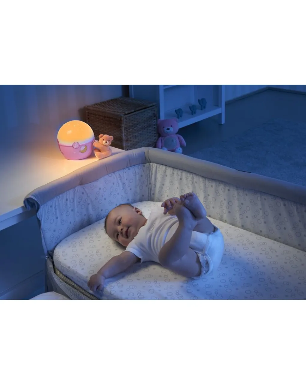 Chicco Giostrine E Carillon Neonato-Proiettore Next2Stars Rosa