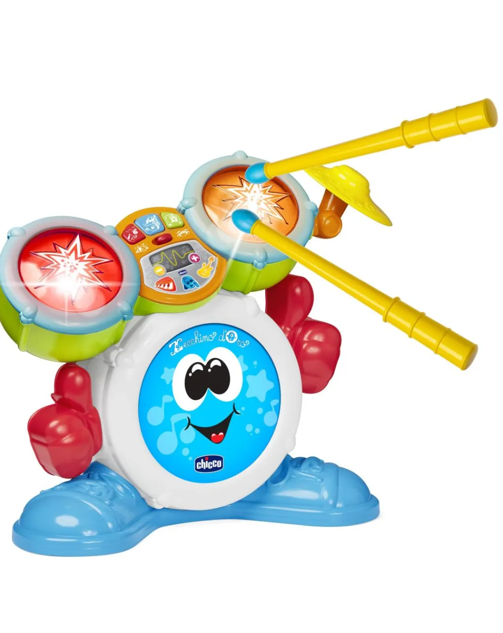 Chicco Giochi Interattivi E Prescolari-Rocky La Batteria