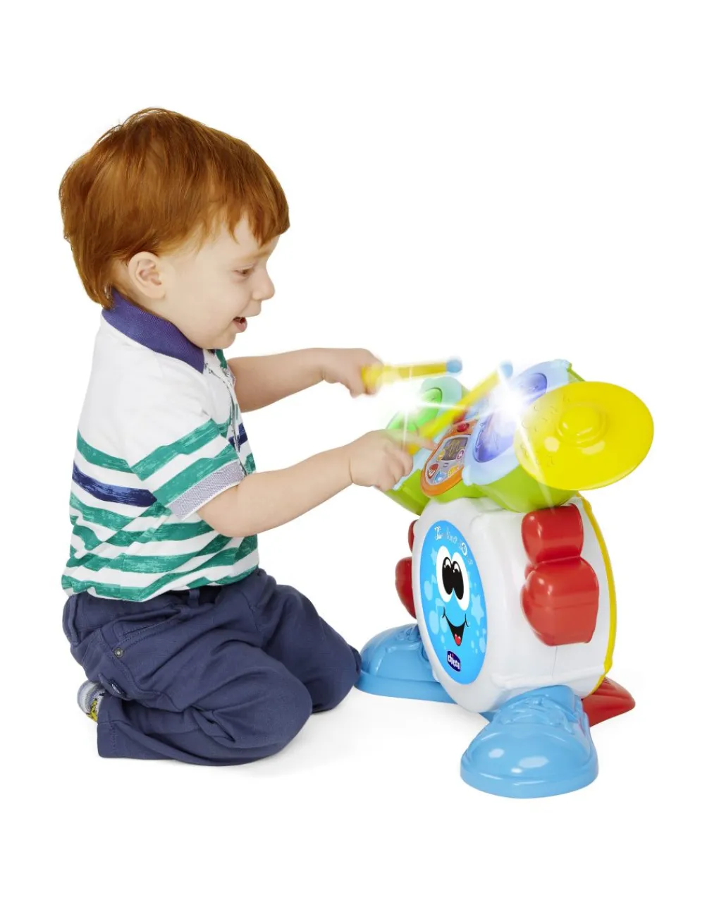 Chicco Giochi Interattivi E Prescolari-Rocky La Batteria
