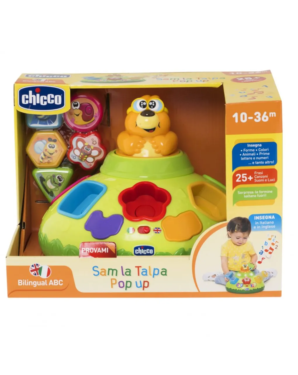 Chicco Giochi Interattivi E Prescolari-Sam La Talpa