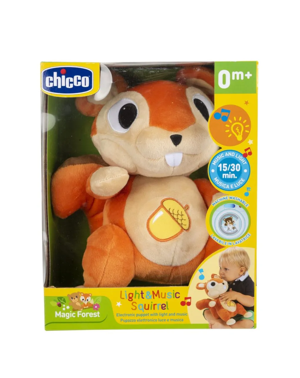Chicco Giochi Interattivi E Prescolari-Scoiattolo Luci&Suoni