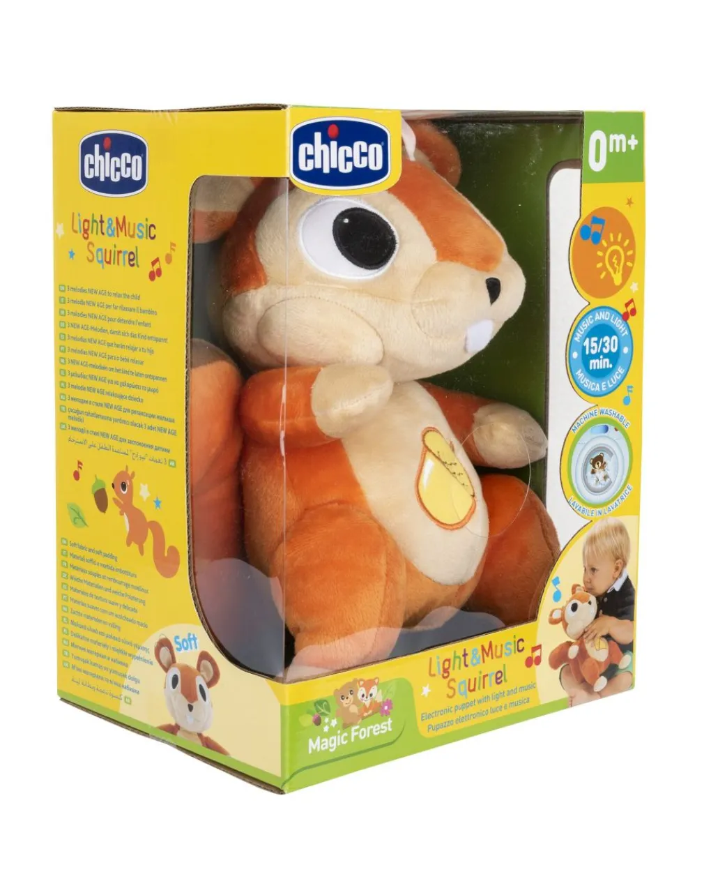 Chicco Giochi Interattivi E Prescolari-Scoiattolo Luci&Suoni