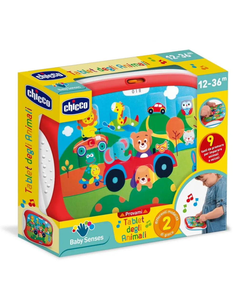 Chicco Giochi Interattivi E Prescolari-Tablet Degli Animali