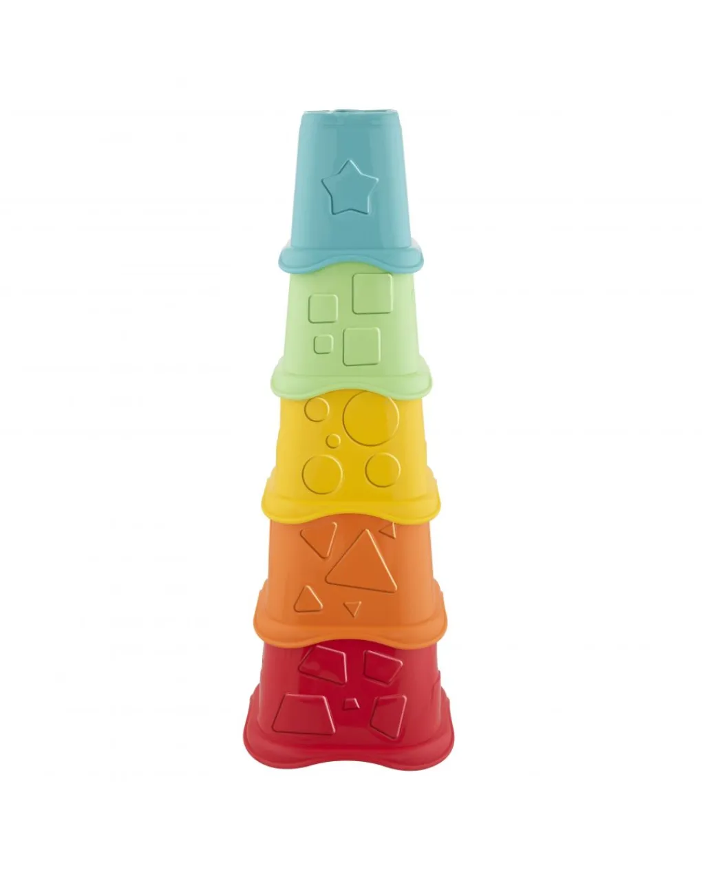 Chicco Giochi Primi Mesi-Tazze Impilabili 2In1 Eco+