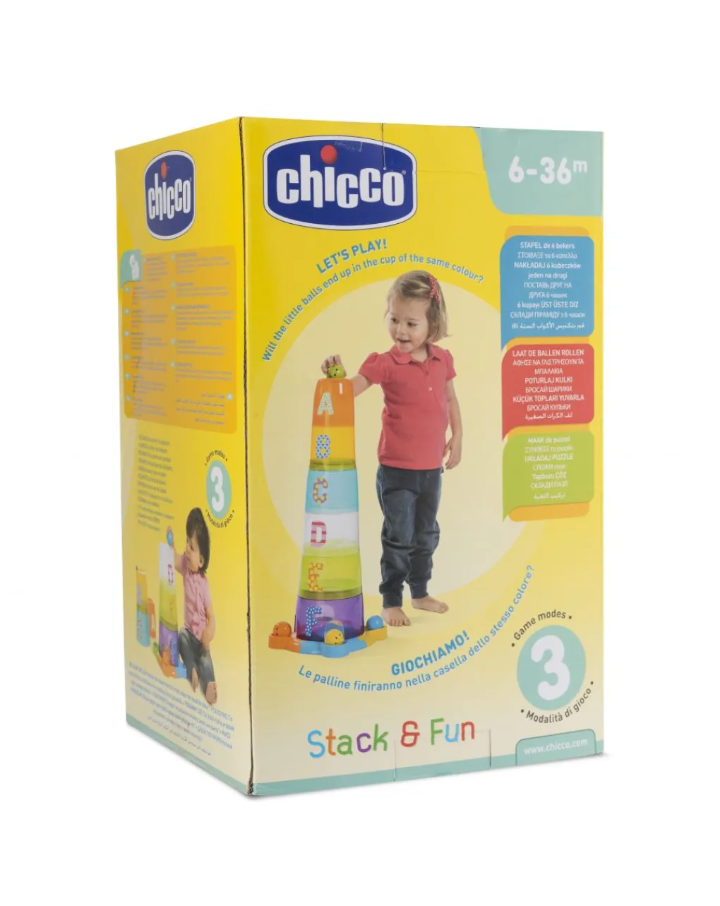 Chicco Giochi Primi Mesi-Torre Con Palline