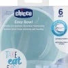 Chicco Piatti E Posate-Ciotola Silicone Con Ventosa 6M+ Azzurra