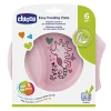 Chicco Piatti E Posate-Ciotolina Pappa Facile 6M+ Rosa