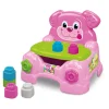 Clementoni Costruzioni Giocattolo-Clemmy - Poltroncina Porta Mattoncini Bimba